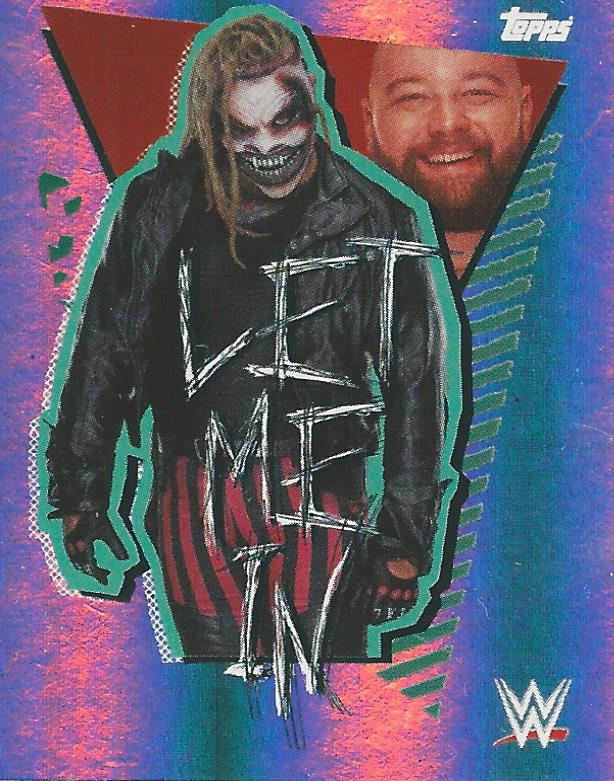 WWE Topps Road to Wrestlemania Stickers 2021 Bray Wyatt No.25