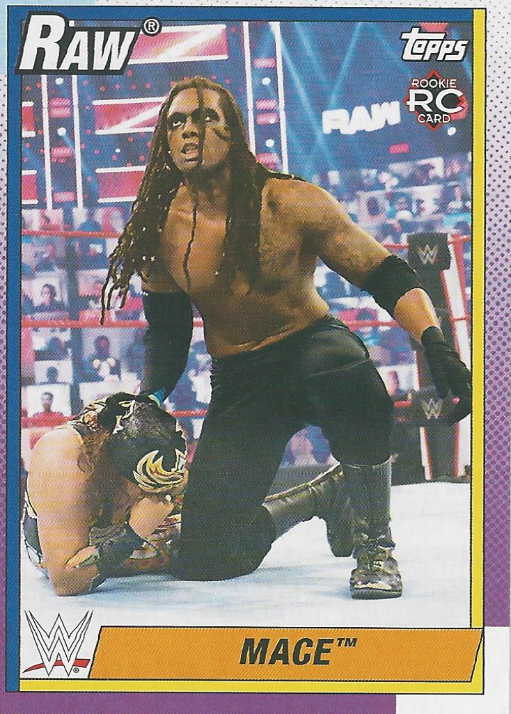 WWE Topps Heritage 2021 Trading Card Mace No.25