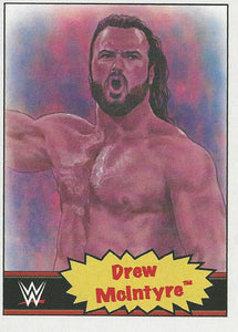 WWE Topps Living Set Trading Cards 2021 Drew McIntyre No.25