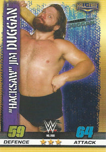 WWE Topps Slam Attax 10th Edition Trading Card 2017 Hacksaw Jim Duggan No.260