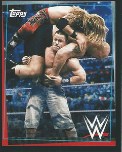 WWE Topps Road to Wrestlemania Stickers 2021 John Cena No.260