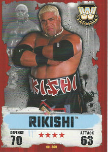 WWE Topps Slam Attax Takeover 2016 Trading Card Rikishi No.260