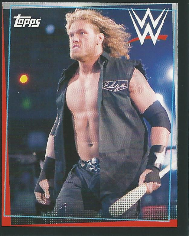 WWE Topps Road to Wrestlemania Stickers 2021 Edge No.261