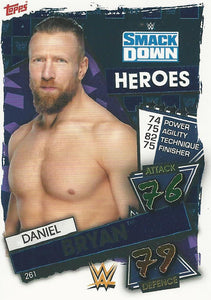 WWE Topps Slam Attax 2021 Trading Card Daniel Bryan No.261