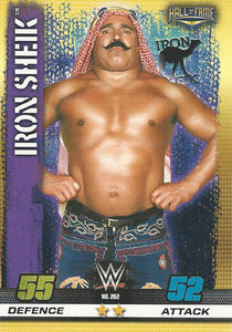 WWE Topps Slam Attax 10th Edition Trading Card 2017 Iron Shiek No.262