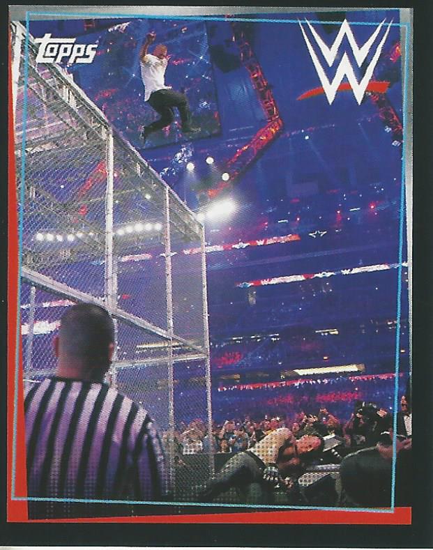 WWE Topps Road to Wrestlemania Stickers 2021 Shane McMahon No.262