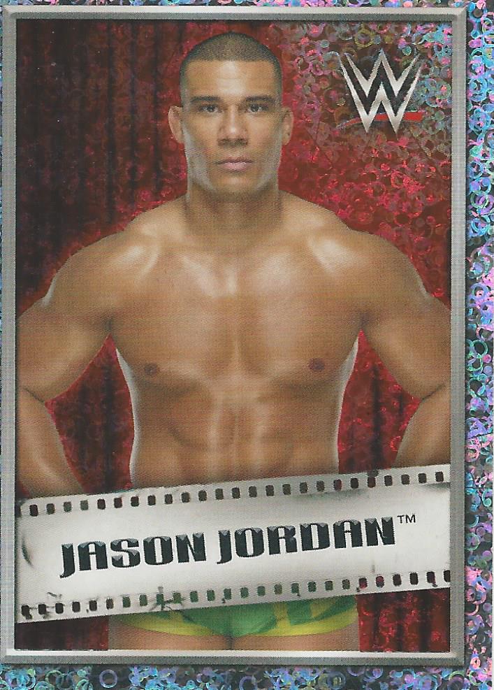 WWE Topps 2018 Stickers Jason Jordan Foil No.262