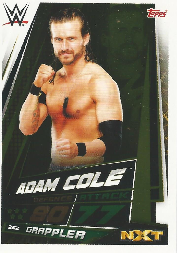 WWE Topps Slam Attax Universe 2019 Trading Card Adam Cole No.262