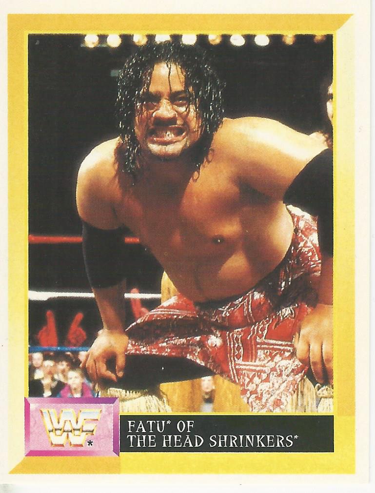 WWF Merlin Sticker Collection 1994 Headshrinkers No.262