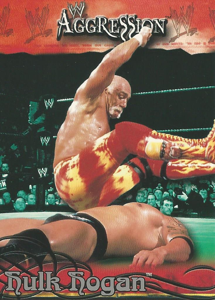 WWE Fleer Aggression Trading Cards 2003 Hulk Hogan No.57