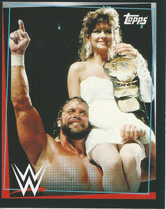 WWE Topps Road to Wrestlemania Stickers 2021 Macho Man Randy Savage No.263