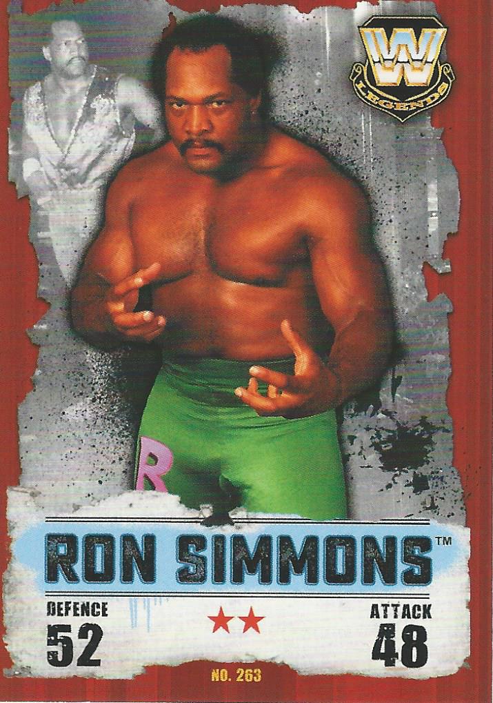 WWE Topps Slam Attax Takeover 2016 Trading Card Ron Simmons No.263