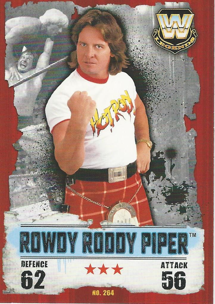 WWE Topps Slam Attax Takeover 2016 Trading Card Roddy Piper No.264