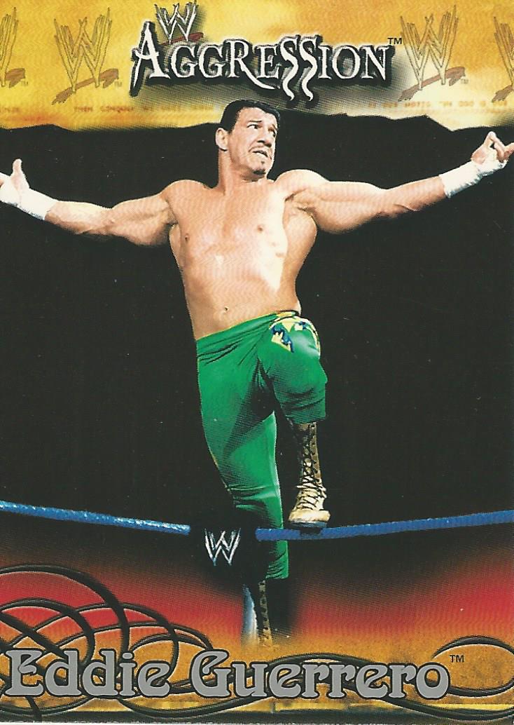 WWE Fleer Aggression Trading Cards 2003 Eddie Guerrero No.54