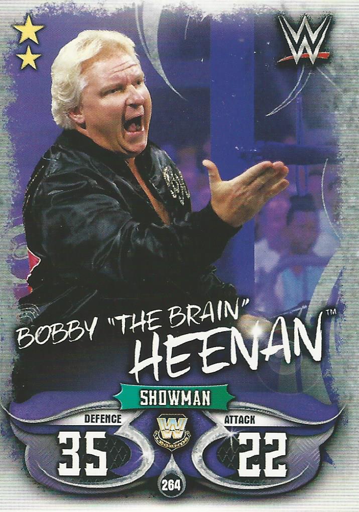 WWE Topps Slam Attax Live 2018 Trading Card Bobby Heenan No.264