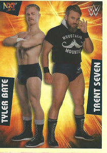 WWE Panini 2022 Sticker Collection Tyler Bate and Trent Seven Foil No.264