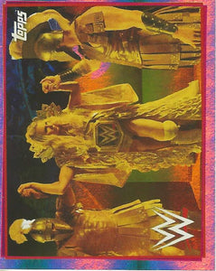 WWE Topps Road to Wrestlemania Stickers 2021 Charlotte Flair No.264