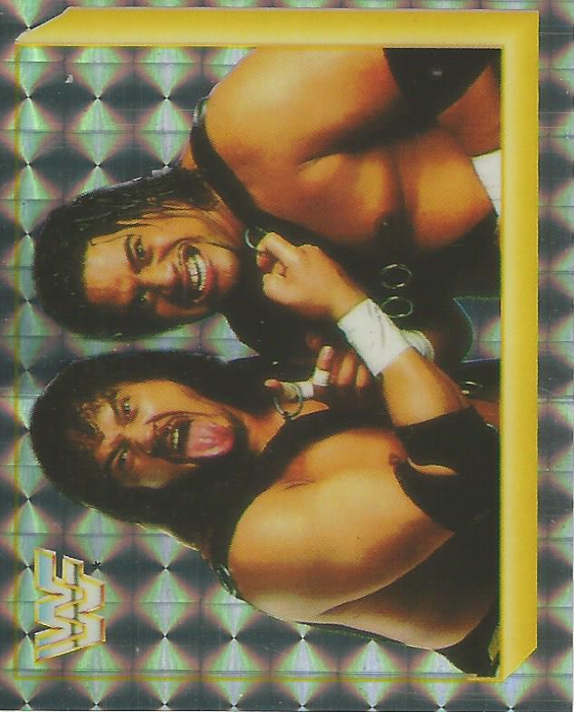 WWF Merlin Sticker Collection 1994 Headshrinkers No.265 Version 2