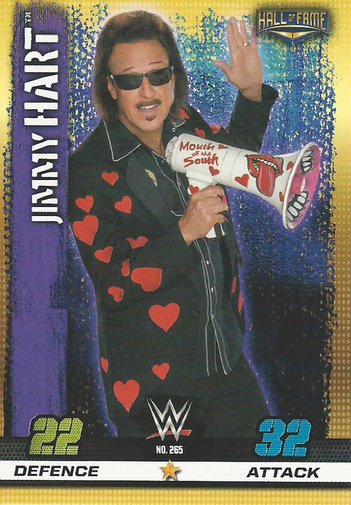 WWE Topps Slam Attax 10th Edition Trading Card 2017 Jimmy Hart No.265