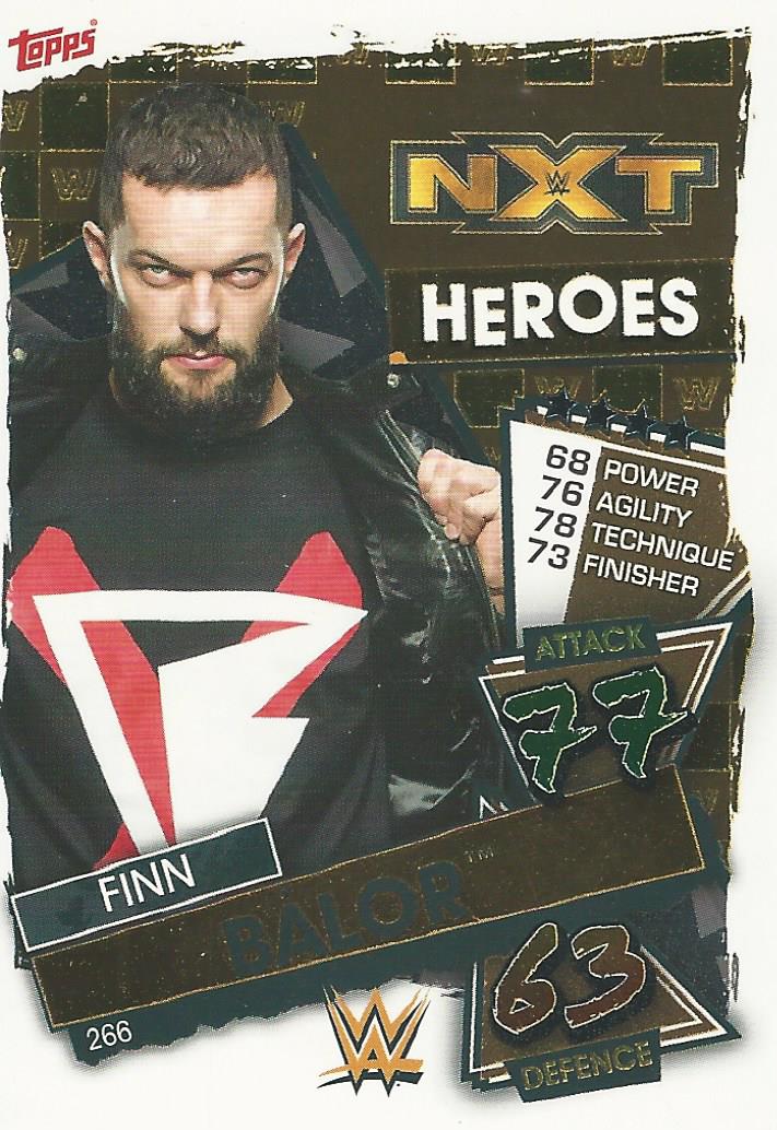 WWE Topps Slam Attax 2021 Trading Card Finn Balor No.266