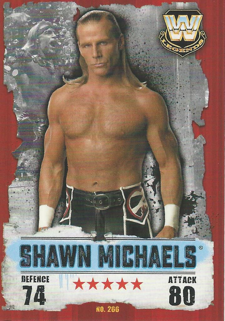 WWE Topps Slam Attax Takeover 2016 Trading Card Shawn Michaels No.266