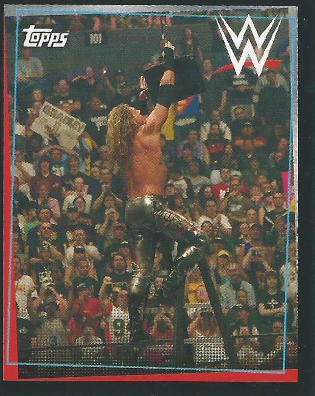 WWE Topps Road to Wrestlemania Stickers 2021 Edge No.266