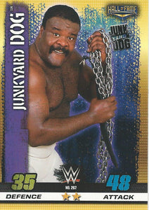 WWE Topps Slam Attax 10th Edition Trading Card 2017 Junkyard Dog No.267