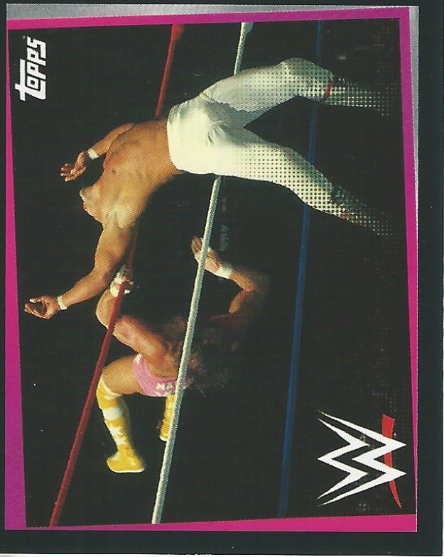 WWE Topps Road to Wrestlemania Stickers 2021 Ricky Steamboat No.267