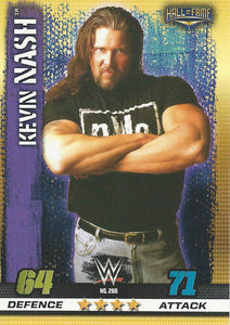 WWE Topps Slam Attax 10th Edition Trading Card 2017 Kevin Nash No.268