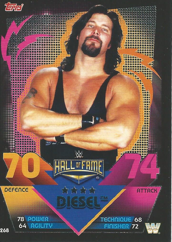 WWE Topps Slam Attax Reloaded 2020 Trading Card Diesel No.268