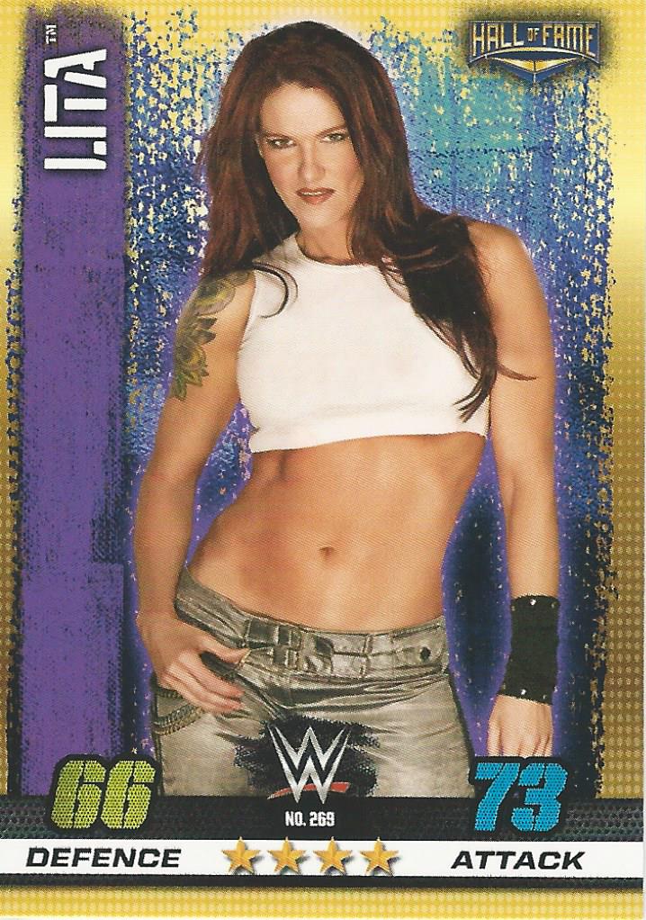 WWE Topps Slam Attax 10th Edition Trading Card 2017 Lita No.269