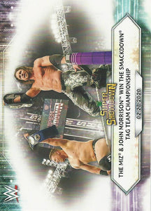 WWE Topps 2021 Trading Cards John Morrison and The Miz No.26