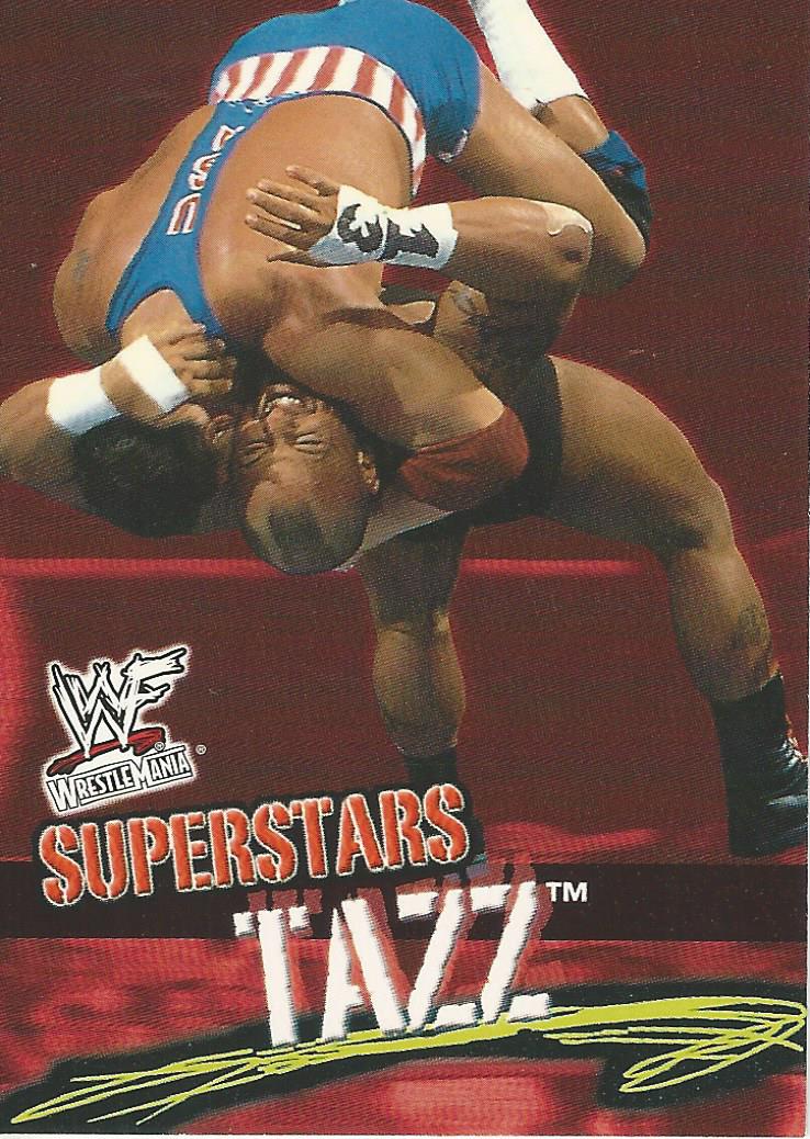 WWF Fleer Wrestlemania 2001 Trading Cards Tazz No.26