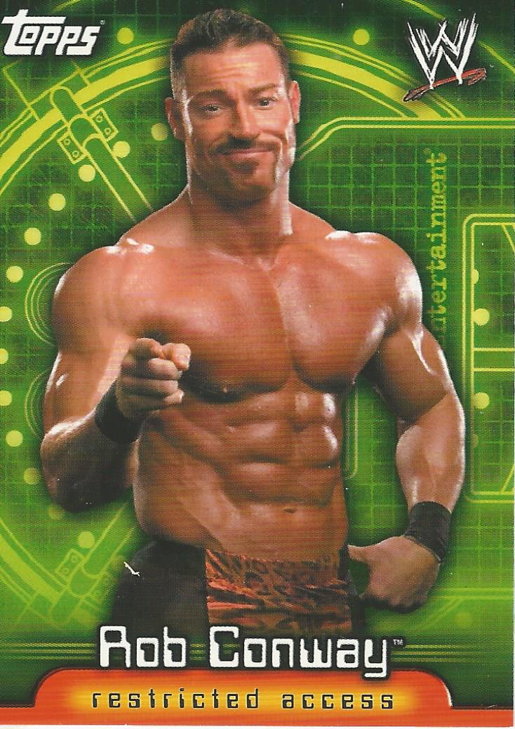 WWE Topps Insider 2006 Trading Card Rob Conway No.26