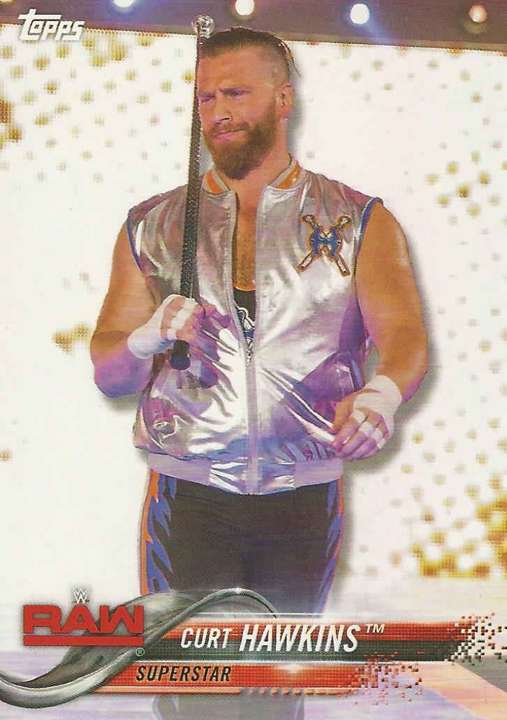 WWE Topps 2018 Trading Cards Curt Hawkins No.26