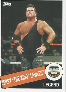 WWE Topps Heritage 2015 Trading Card Jerry Lawler No.26