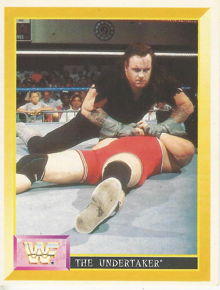 WWF Merlin Sticker Collection 1994 Undertaker No.26
