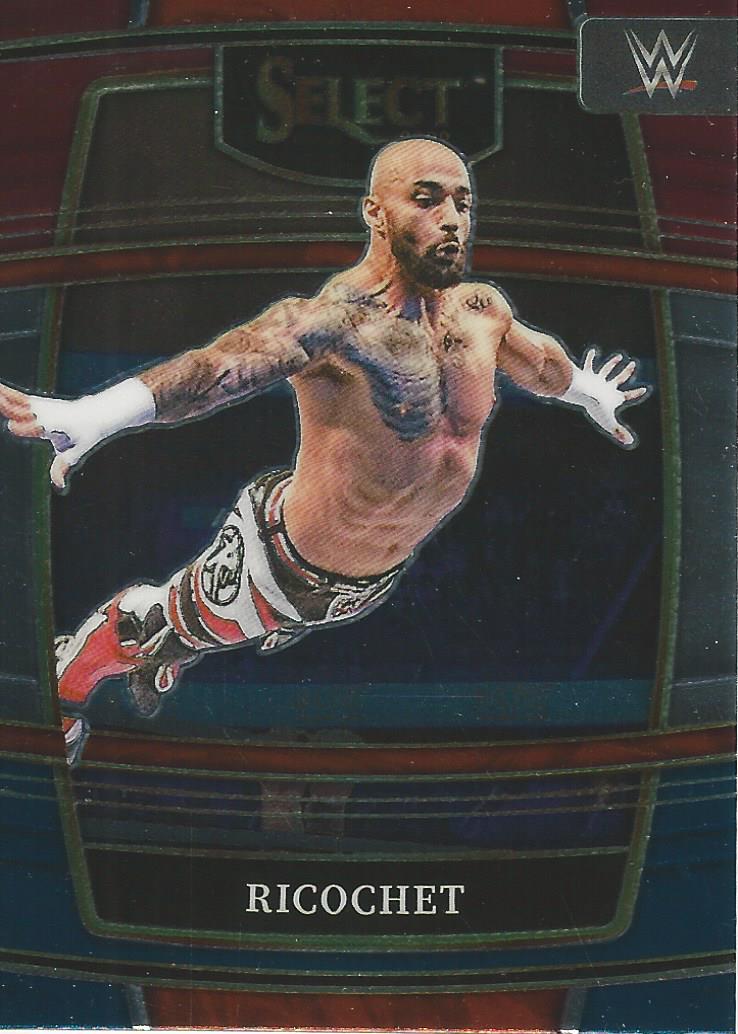 WWE Panini Select Trading Cards 2022 Red/Silver/Blue Ricochet No.26