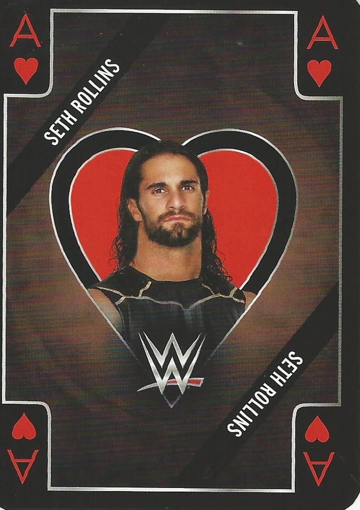 WWE 2019 Playing Cards Seth Rollins