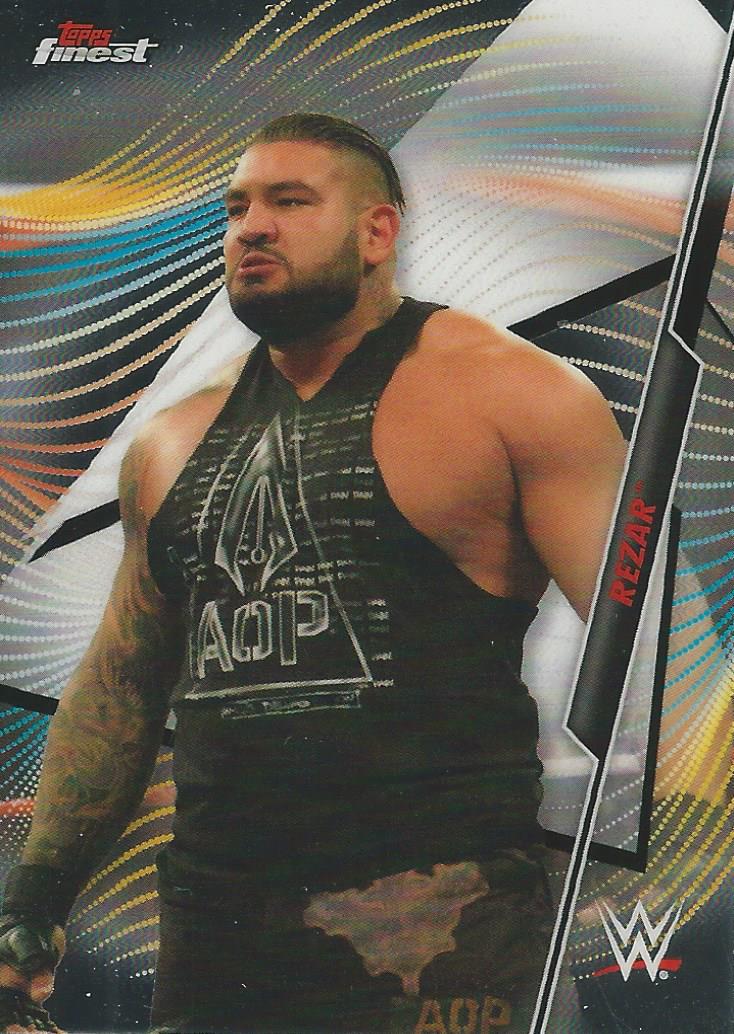 WWE Topps Finest 2020 Trading Card Rezar No.26
