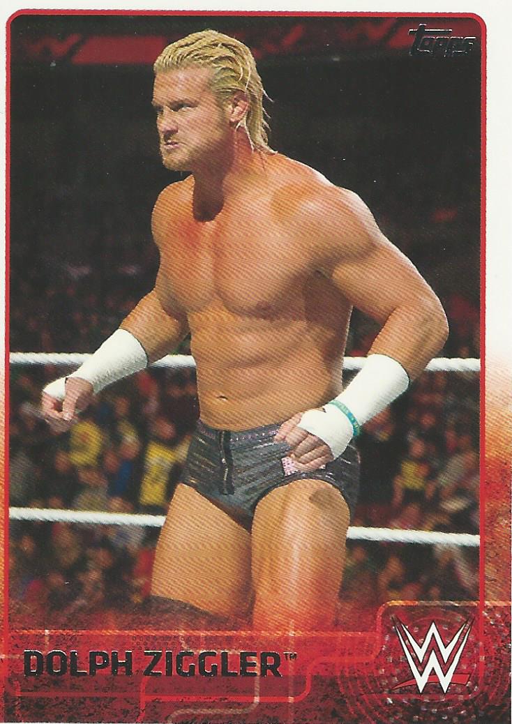 WWE Topps 2015 Trading Card Dolph Ziggler No.26