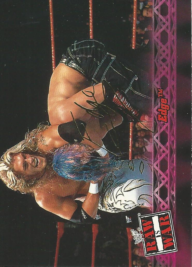 WWF Fleer Raw 2001 Trading Cards Edge No.26