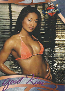 WWE Fleer Divas 2005 Trading Card Gail Kim No.26