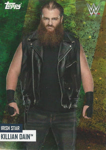 WWE Topps Best of British 2021 Trading Card Killian Dain