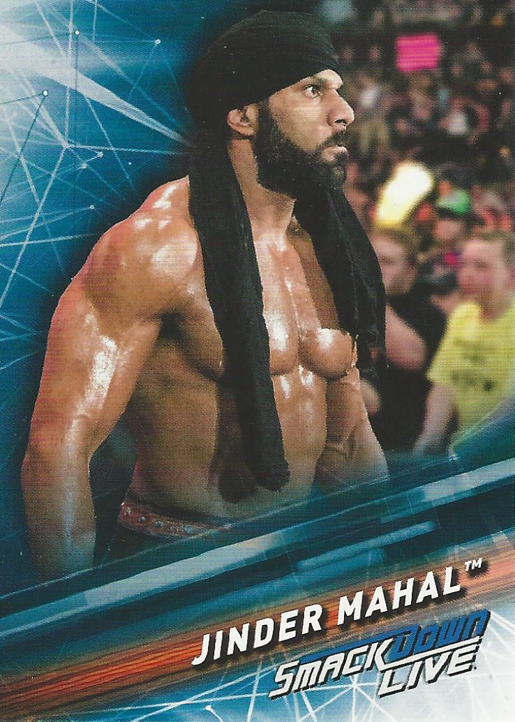 WWE Topps Smackdown 2019 Trading Cards Jinder Mahal No.26