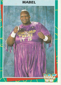 WWF Merlin Trading Card 1995 Mabel No.26