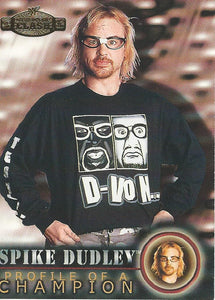 WWF Fleer Championship Clash 2001 Trading Card Spike Dudley No.60