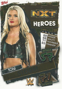 WWE Topps Slam Attax 2021 Trading Card Toni Storm No.270