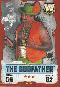 WWE Topps Slam Attax Takeover 2016 Trading Card Godfather No.270