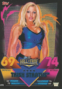 WWE Topps Slam Attax Reloaded 2020 Trading Card Trish Stratus No.270